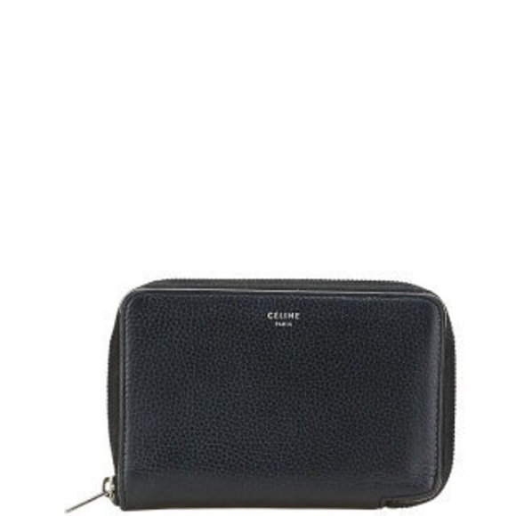 Celine Black Leather Wallet - Picture 1 of 8